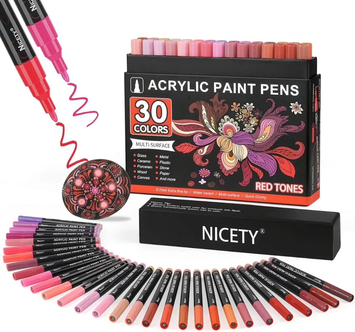 Pack de 30 Red Tones