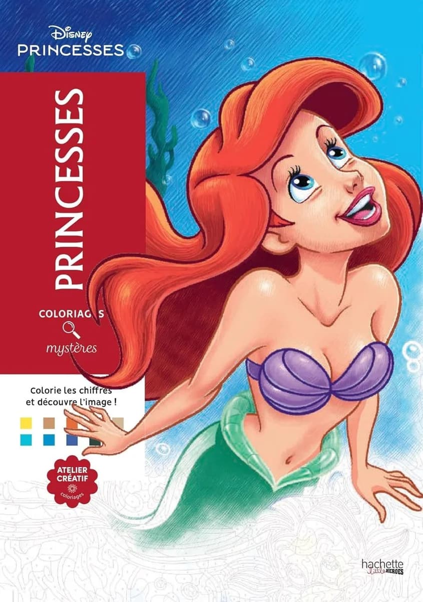 Princesses (p.7 Rebelle, p.53 Mulan)